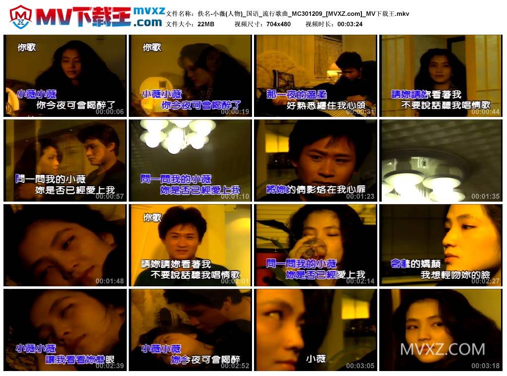 佚名-小薇(人物)_国语_流行歌曲_MC301209